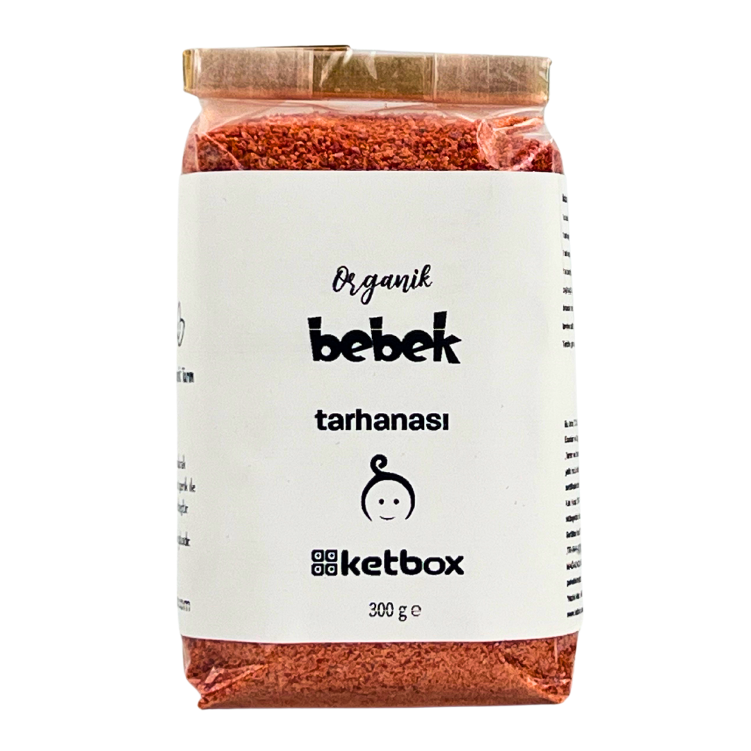 Organik Bebek Tarhanası – 300 g | +6 Ay ve Üzeri Bebekler İçin