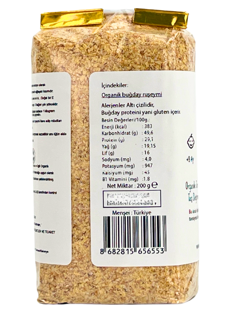 Organik Buğday Ruşeymi – 400 g (2 x 200 g Paket)