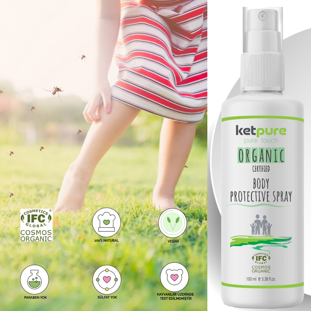 Organik Sertifikalı Sinek ve Kene Kovucu Sprey – 2’li Set (2 x 100 ml)