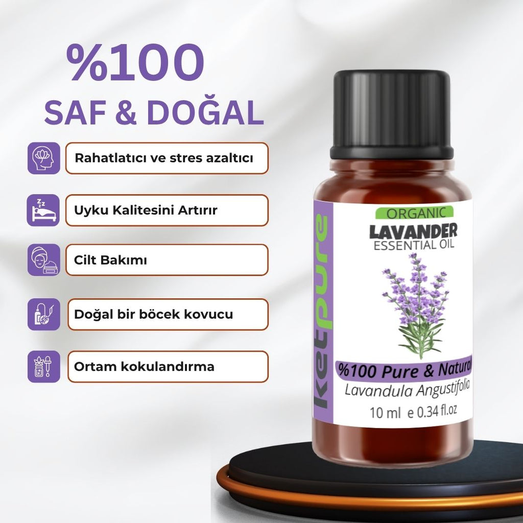 Organik Lavanta Uçucu Yağı – 10 ml