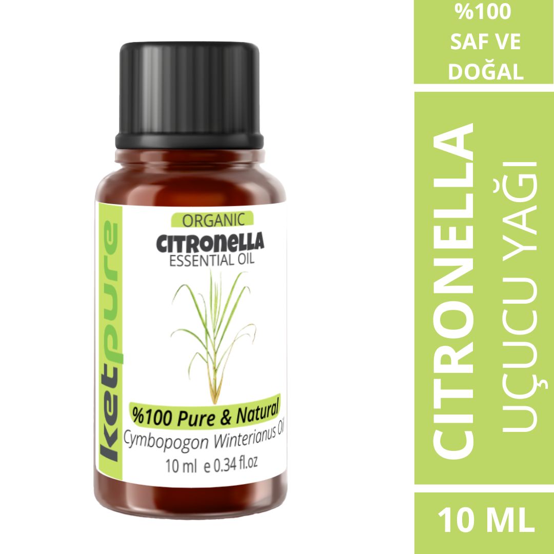 Organik Sitronella Uçucu Yağı – 10 ml