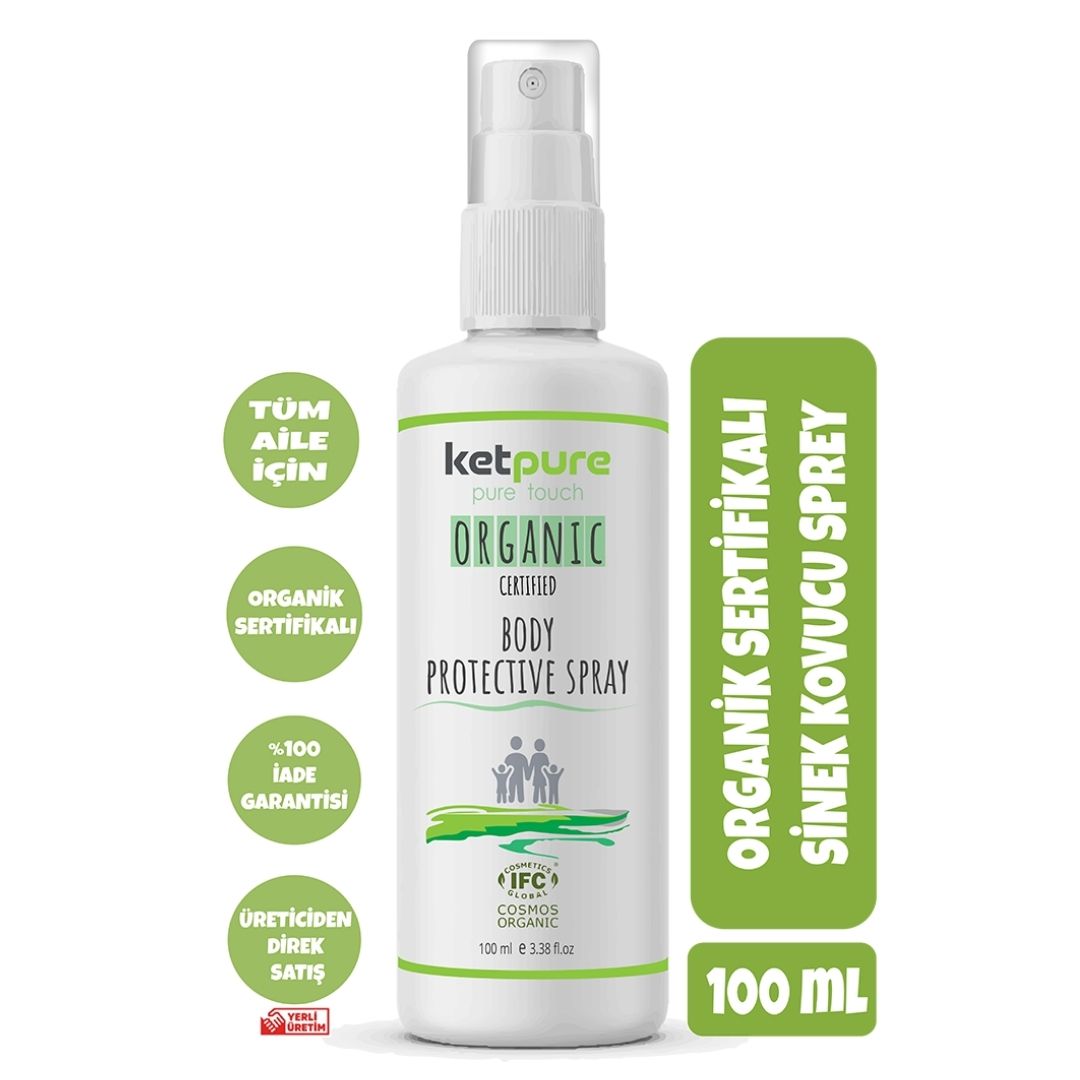 Organik Sertifikalı Sinek ve Kene Kovucu Vücut Spreyi – 100 ml