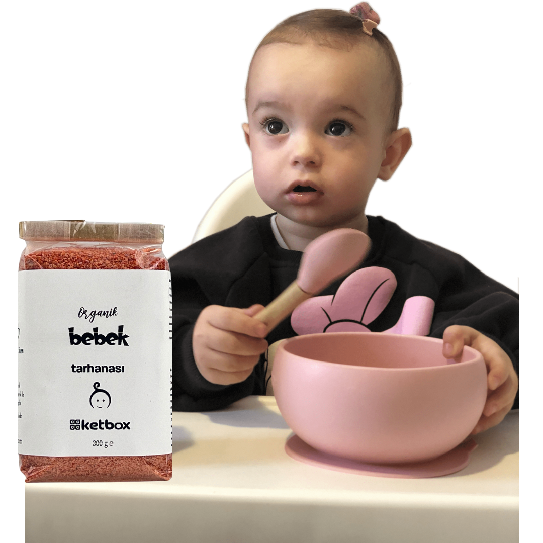 Organik Bebek Tarhanası – 300 g | +6 Ay ve Üzeri Bebekler İçin