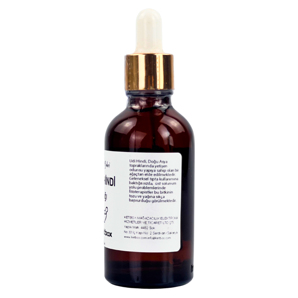 Doğal ve Katkısız Saf Udi Hindi Yağı – 50 ml