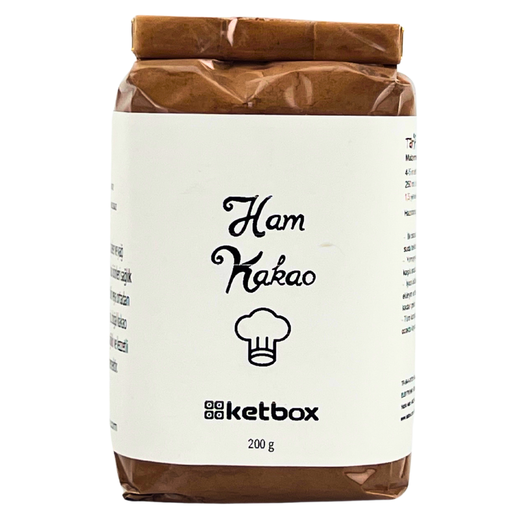 Doğal Ham Kakao Tozu 200 g