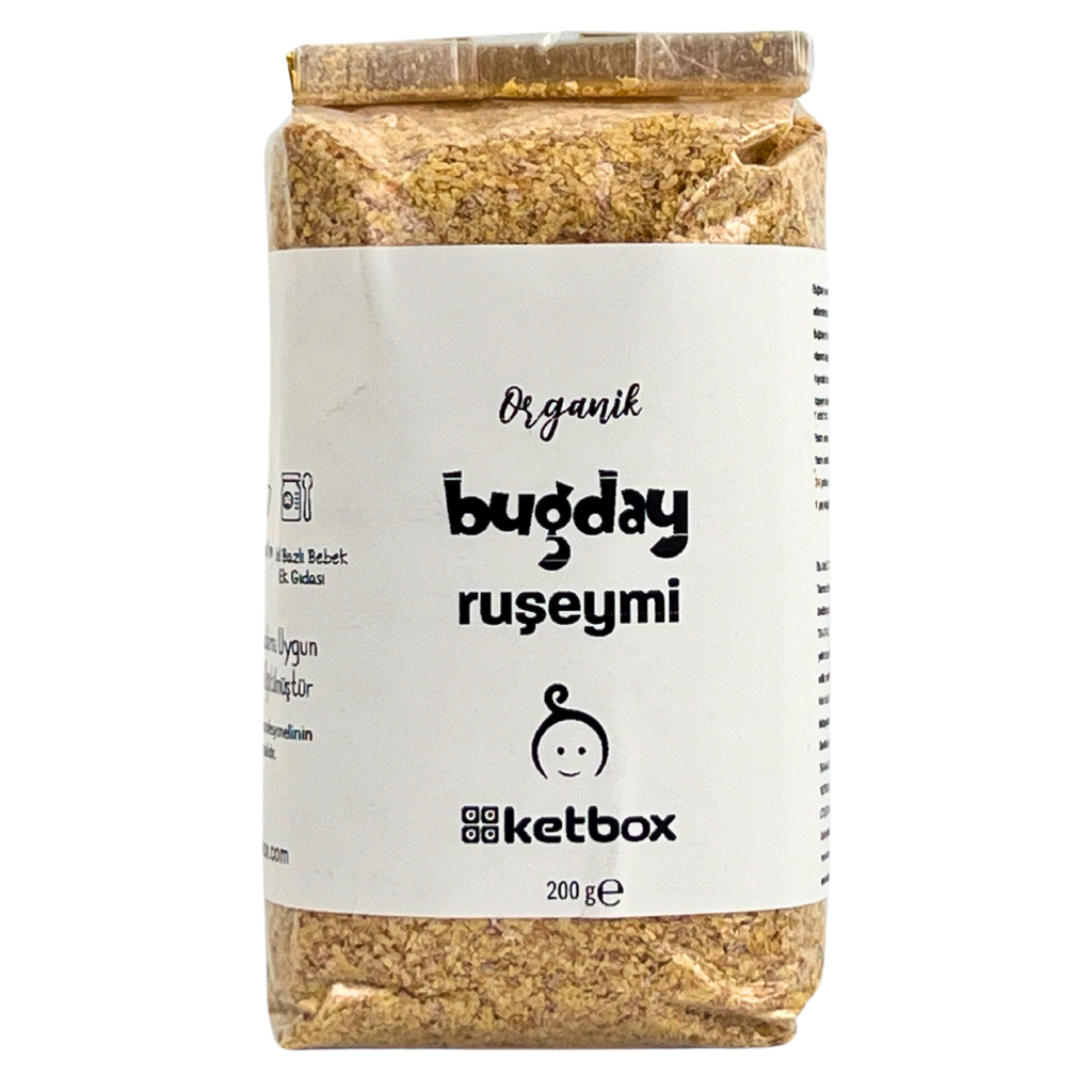 Organik Buğday Ruşeymi – 200 g | +8 Ay ve Üzeri Bebekler İçin Uygun