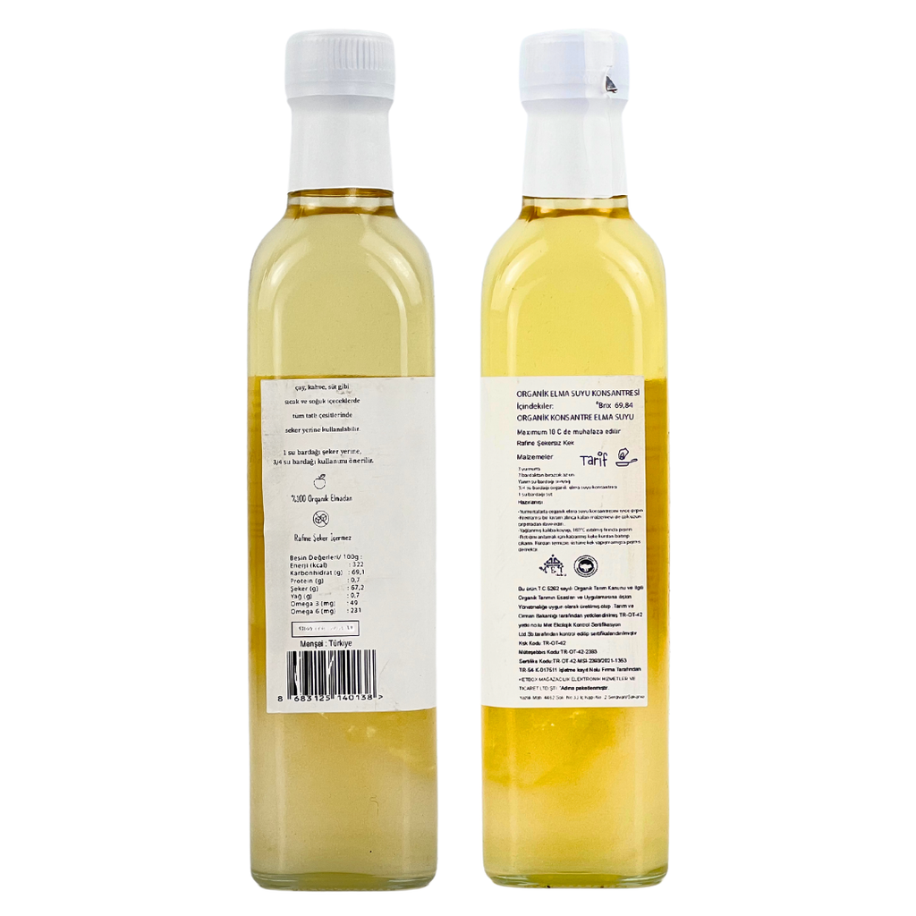 Organik Elma Suyu Konsantresi – 675 g
