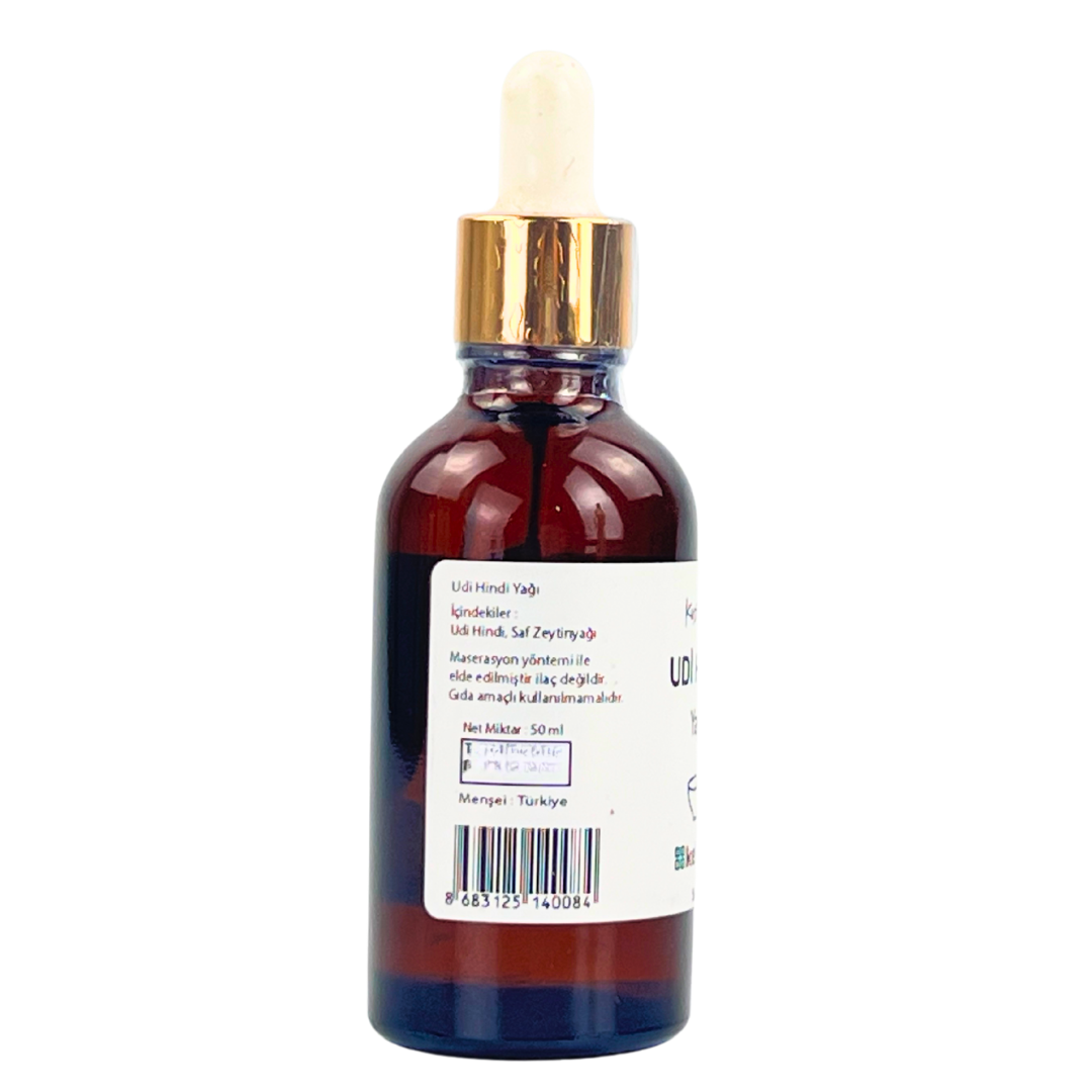 Doğal ve Katkısız Saf Udi Hindi Yağı – 50 ml