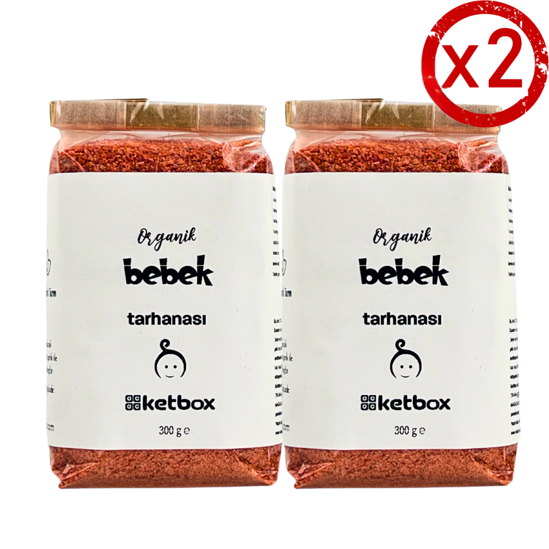 Organik Bebek Tarhanası 600 g (2 x 300 g)