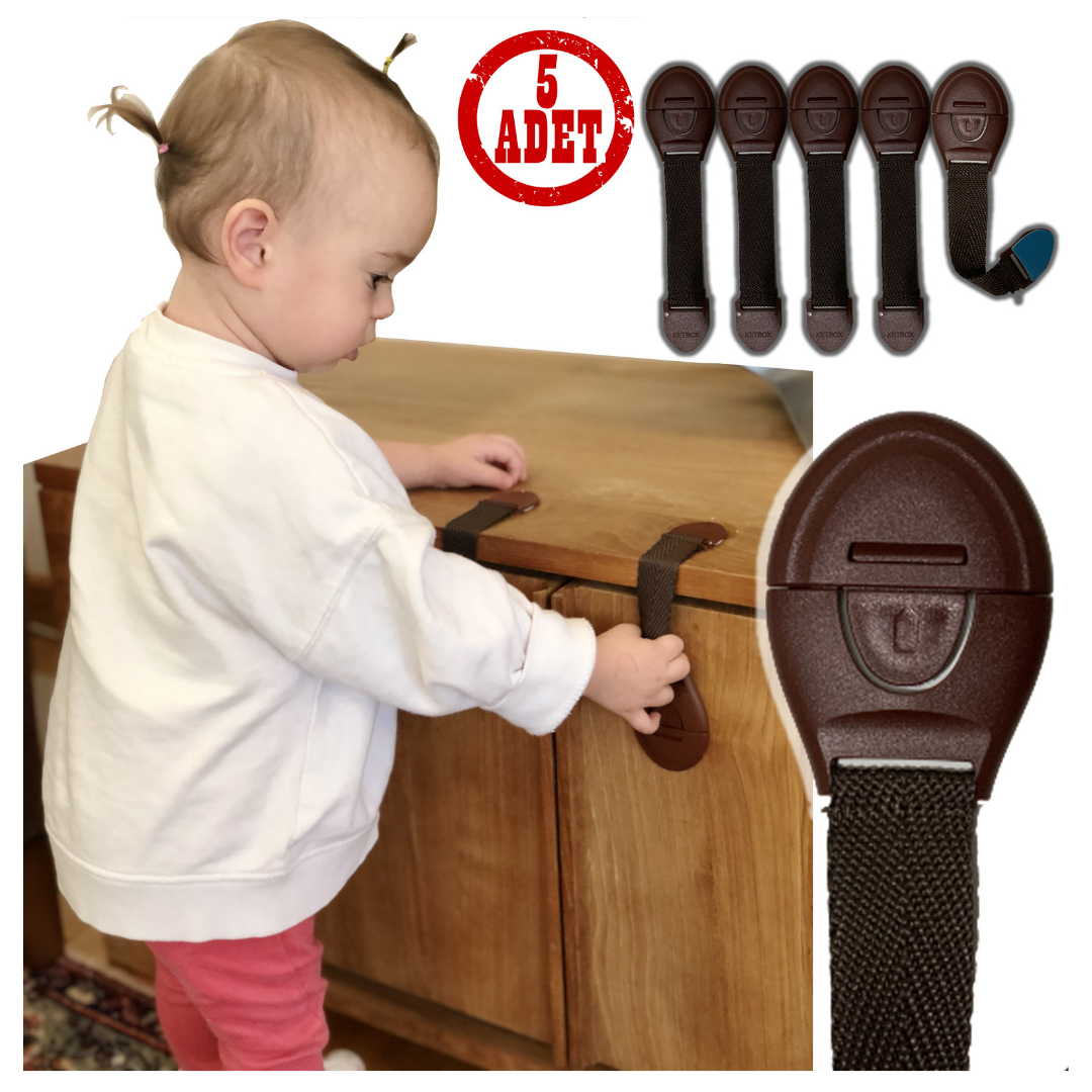 Çocuk & Bebek Güvenlik Kilidi – 5’li Set